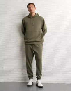 AE 24/7 Jogger Camper Green -American Eagle Fashion 1229 5168 315 os