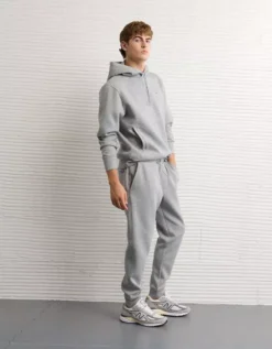 AE 24/7 Jogger Gray Heather -American Eagle Fashion 1229 5215 069 os