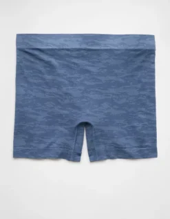 AEO Men's Camo 4.5" StealthMode Boxer Brief Blue -American Eagle Fashion 1231 4878 400 b