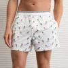 AEO Men's Ultra Soft Pocket Boxer Short White
