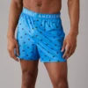 AEO Sharks Ultra Soft Pocket Boxer Short Classic Blue