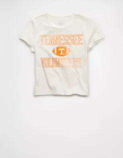 AE Tennessee Volunteers Graphic Cropped Baby Tee White -American Eagle Fashion 1301 1232 100 f