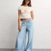 AE Tennessee Volunteers Graphic Cropped Baby Tee White