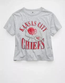 NFL Ex-Boyfriend Kansas City Chiefs Graphic T-Shirt Light Heather Gray -American Eagle Fashion 1301 1256 092 f