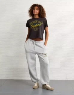 NFL Ex-Boyfriend Green Bay Packers Graphic T-Shirt True Black -American Eagle Fashion 1301 1257 073 os