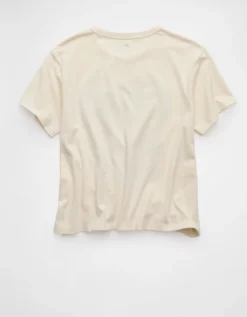 NFL Ex-Boyfriend Detroit Lions Graphic T-Shirt Cream -American Eagle Fashion 1301 1260 106 b