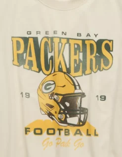 NFL Green Bay Packers Graphic T-Shirt Cream -American Eagle Fashion 1301 9937 106 d1