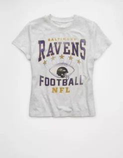 NFL Baltimore Ravens Graphic T-Shirt Heather Gray -American Eagle Fashion 1301 9939 006 f