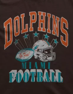 NFL Miami Dolphins Graphic T-Shirt Black -American Eagle Fashion 1301 9942 001 d1