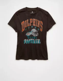 NFL Miami Dolphins Graphic T-Shirt Black -American Eagle Fashion 1301 9942 001 f