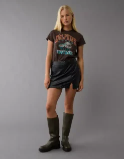 NFL Miami Dolphins Graphic T-Shirt Black -American Eagle Fashion 1301 9942 001 os