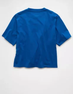 AE Boxy Destination Graphic T-Shirt Steel Blue -American Eagle Fashion 1305 1191 425 b