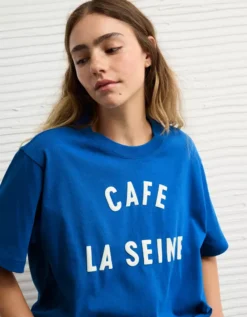 AE Boxy Destination Graphic T-Shirt Steel Blue -American Eagle Fashion 1305 1191 425 d2