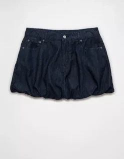 AE Stretch Denim Bubble Skirt Dark Wash -American Eagle Fashion 1313 5164 896 f