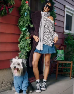 AE Low-Rise Mini Skort Medium Tinted Indigo