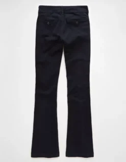AE Stretch High-Waisted Kick Boot Trouser Navy -American Eagle Fashion 1323 5128 410 b