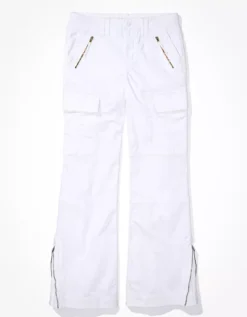 AE Snappy Stretch Low-Rise Baggy Flare Cargo Pant -American Eagle Fashion 1325 4935 100 f