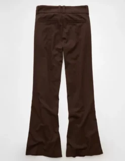 AE Stretch Mid-Rise Flare Trouser Light Brown 8 AE Stretch Mid-Rise Flare Trouser Light Brown -American Eagle Fashion 1325 5572 026 b