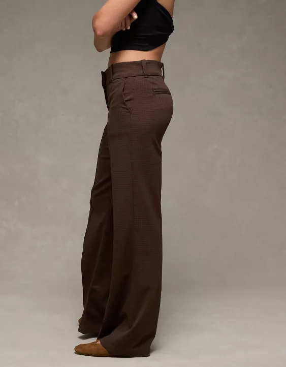 AE Stretch Mid-Rise Flare Trouser Light Brown 5 AE Stretch Mid-Rise Flare Trouser Light Brown - Image 5