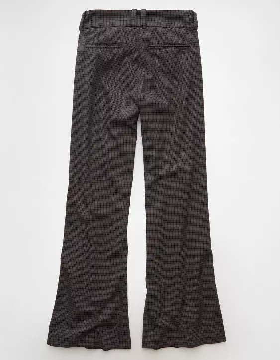 AE Stretch Mid-Rise Flare Trouser Gray Marl 4 AE Stretch Mid-Rise Flare Trouser Gray Marl - Image 4