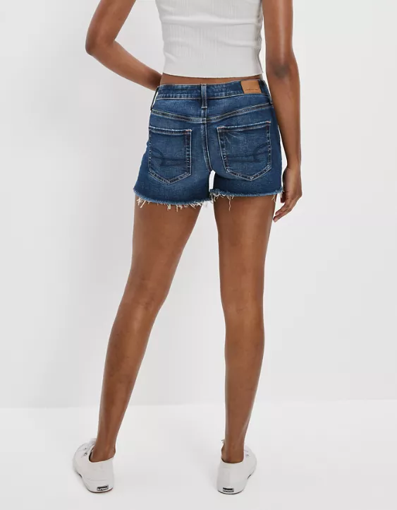 AE Stretch Denim Midi Short 2 AE Stretch Denim Midi Short - Image 2