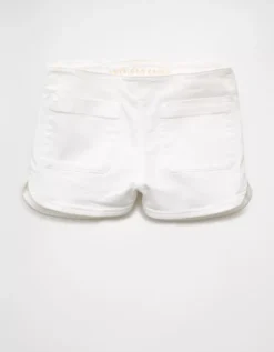 AE Next Level Denim Micro Short White -American Eagle Fashion 1333 8181 100 f