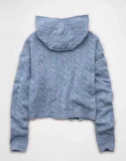 AE Whoa So Soft Cropped Zip-Up Hoodie Blue -American Eagle Fashion 1340 1628 400 b