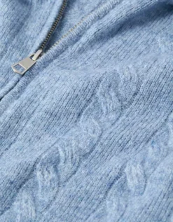 AE Whoa So Soft Cropped Zip-Up Hoodie Blue -American Eagle Fashion 1340 1628 400 d1