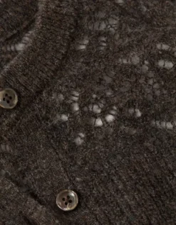 AE Knit Lace Cardigan Brown -American Eagle Fashion 1340 1639 200 d1