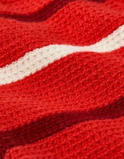 AE Cropped Striped Sweater Halter Top Cherry -American Eagle Fashion 1341 1583 703 d1