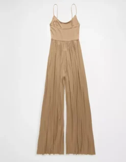 AE Soft & Sexy Jumpsuit Sand -American Eagle Fashion 1396 7616 209 b