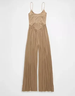AE Soft & Sexy Jumpsuit Sand -American Eagle Fashion 1396 7616 209 f