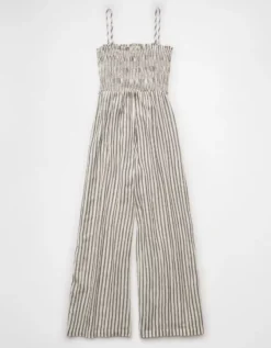 AE Bella Strapless Jumpsuit Black -American Eagle Fashion 1396 8584 001 b