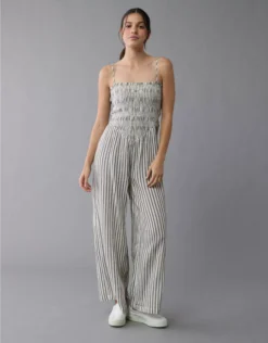 AE Bella Strapless Jumpsuit Black