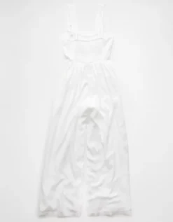 AE Corset V-Waist Jumpsuit Cream -American Eagle Fashion 1399 8347 106 b