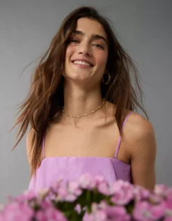 AE Strapless Ruffle Tiered Mini Dress Berry -American Eagle Fashion 1399 8399 669 l2