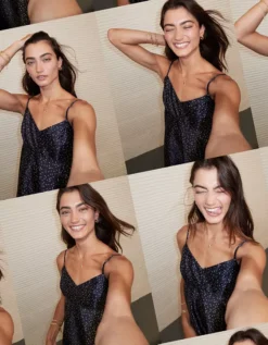 AE Bow Back Babydoll Mini Dress Multi -American Eagle Fashion 1399 8744 900 l2