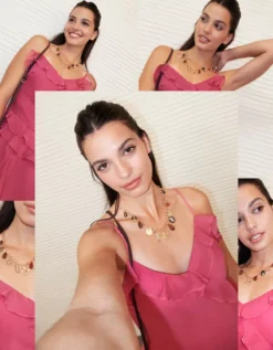 AE Asymmetrical Ruffle Mini Dress Pink -American Eagle Fashion 1399 8801 615 l2