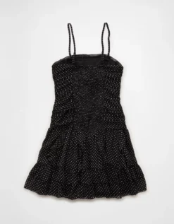 AE Strapless Drop Waist Ruffle Mini Dress Multi -American Eagle Fashion 1399 8802 900 b