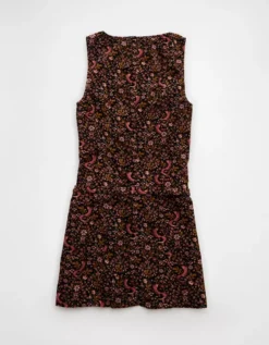 AE High Neck Belted Mini Dress Multi -American Eagle Fashion 1399 9154 900 b