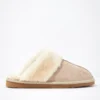 Minnetonka Women's Chesney Scuff Slipper Natural