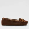 Minnetonka Women's Cally Moccasin Chocolate