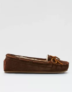 Minnetonka Women's Cally Moccasin Chocolate