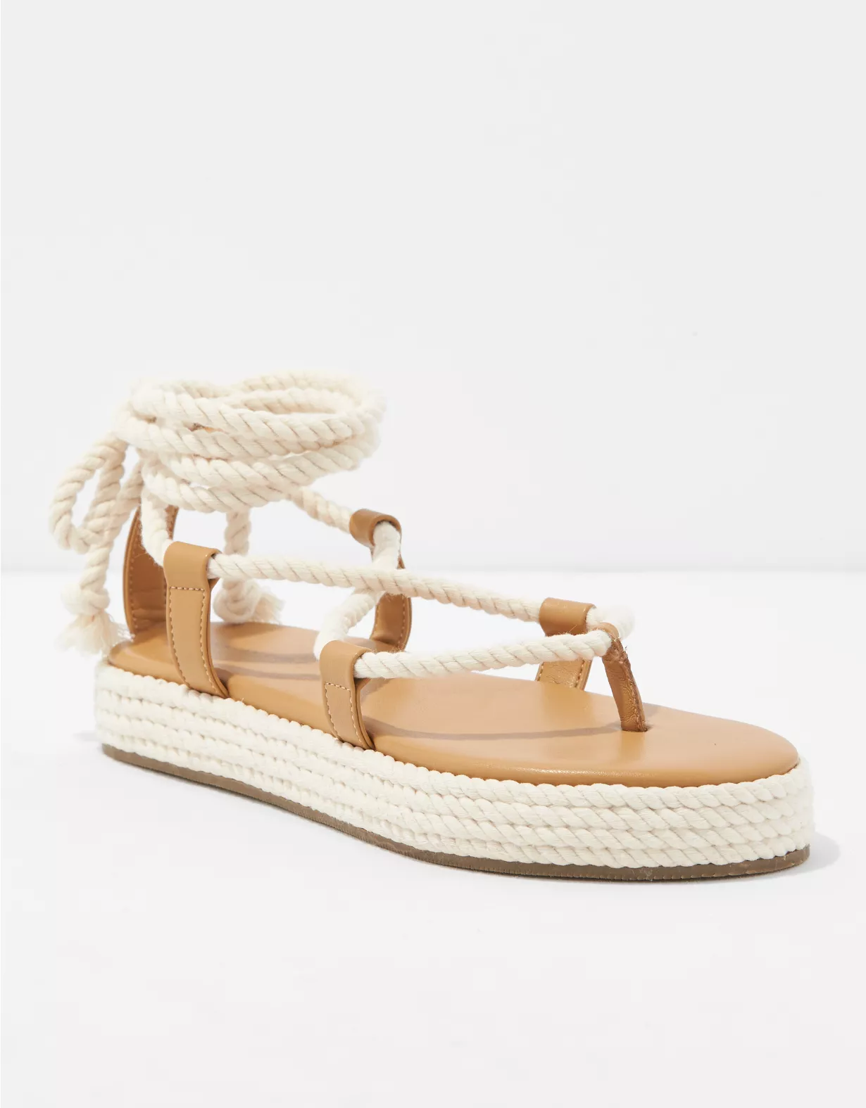 AE Rope Lace-Up Sandal 1 AE Rope Lace-Up Sandal
