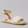 AE Ankle Strap Espadrille Sandal Natural