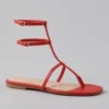 AE Skinny Strap Gladiator Sandal Cherry