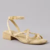 AE Strappy Raffia Sandal Natural