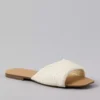 AE Woven Twist Side Sandal Bone Khaki