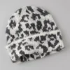 AE Leopard Print Beanie Silver Shadow