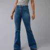 AE Next Level Super High-Waisted Flare Jean Classic Medium
